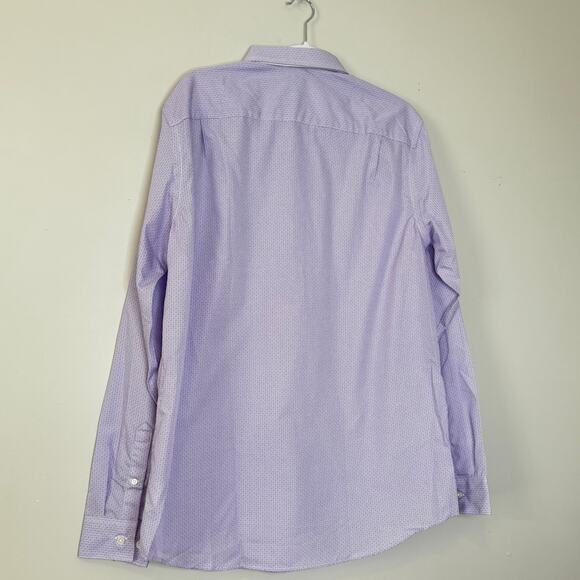 Artefact Purple Long Sleeve Button Up Shirt Men Regular Fit NWT Size Large Tall - Picture 5 of 10
